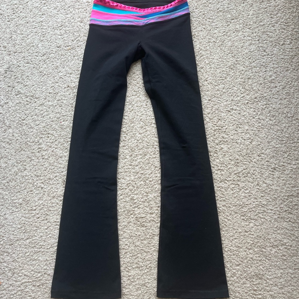 Black Ivivva Flare Leggings